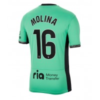 Fotbalové Dres Atletico Madrid Nahuel Molina #16 Alternativní 2023-24 Krátký Rukáv